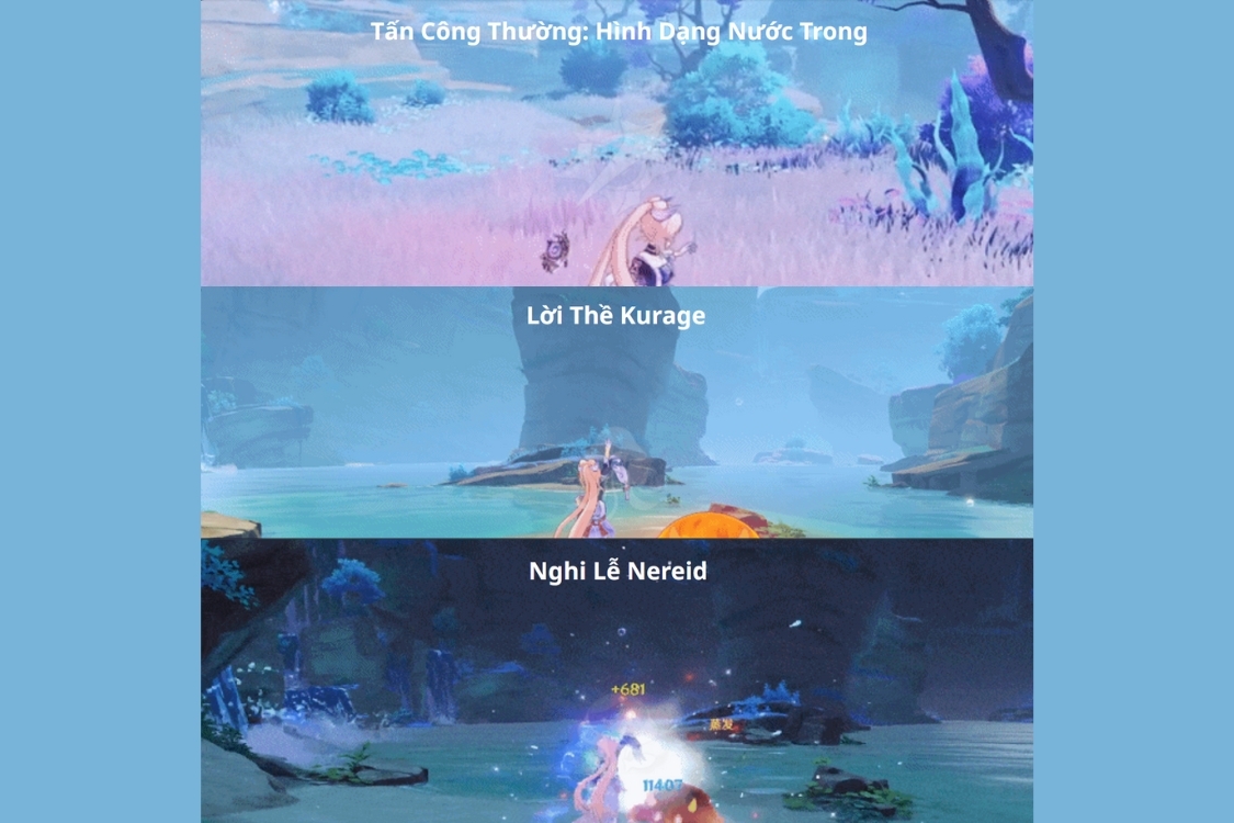 Bộ kỹ năng của Sangonomiya Kokomi - Nữ hoàng sâu thẳm