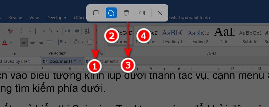 Cách chụp màn hình laptop bằng Snip & Sketch