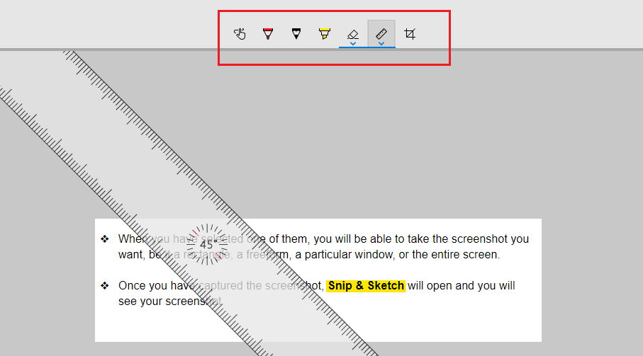 Cách chụp màn hình laptop bằng Snip & Sketch 3