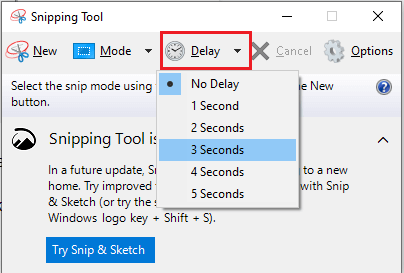 Cách chụp màn hình máy tính bằng Snipping Tool 2