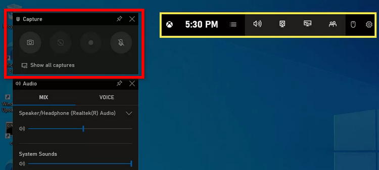 Cách chụp màn hình laptop bằng Game Bar