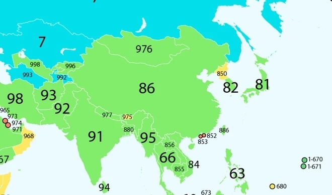 +84 thay cho số nào? Tại sao trong một số cuộc gọi, số máy hiển thị lại có +84? 5