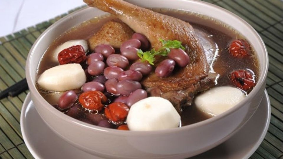 Thành phẩm vịt tiềm thuốc bắc