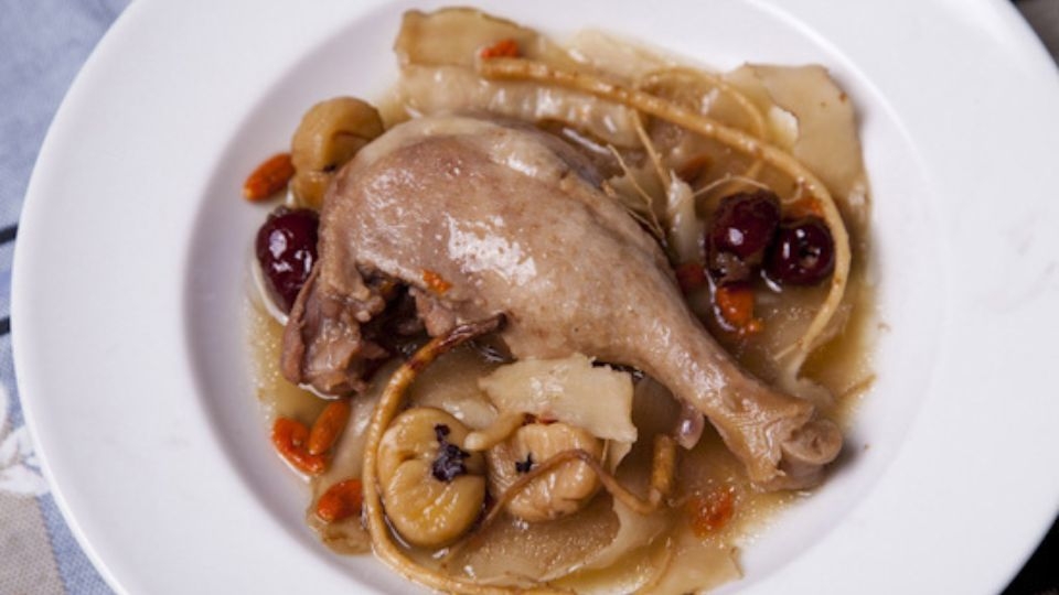 Thành phẩm vịt tiềm nấu kiểu miền Nam