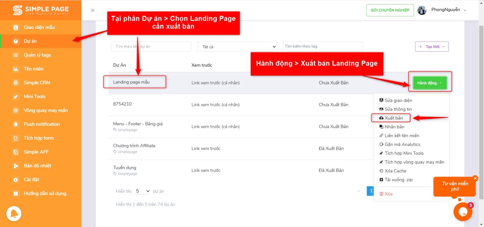 Tạo Landing Page - Hướng dẫn 5 bước đơn giản mà bất kỳ ai cũng có thể làm được 12