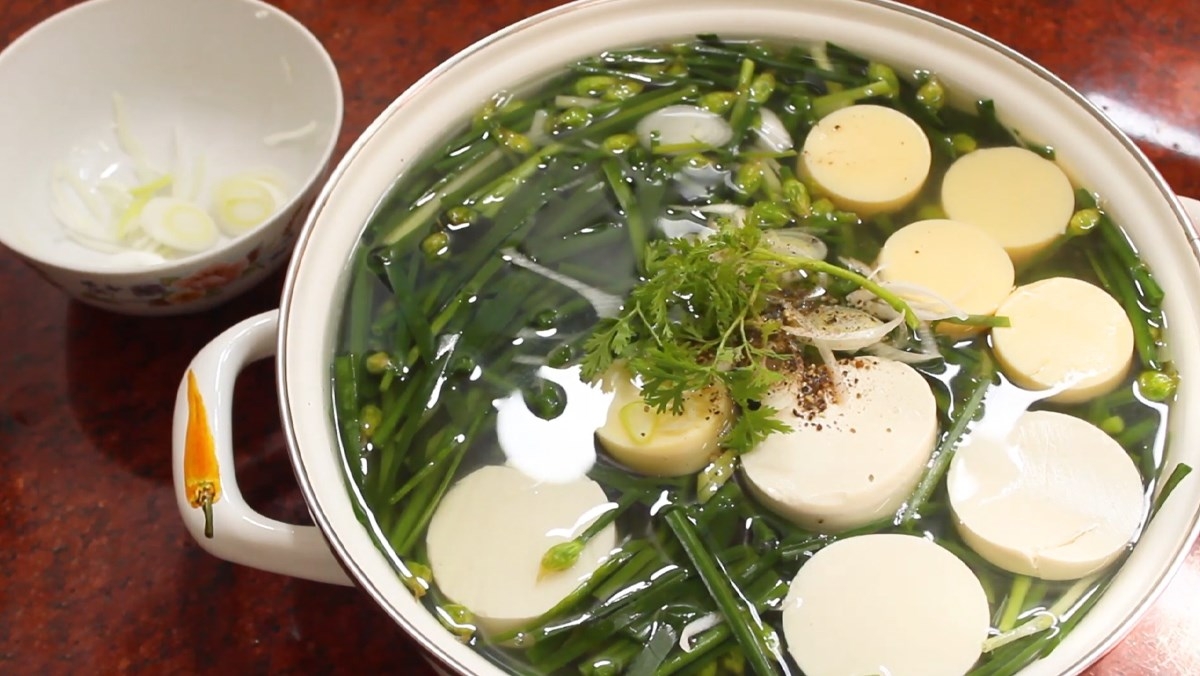 Canh đậu hũ non