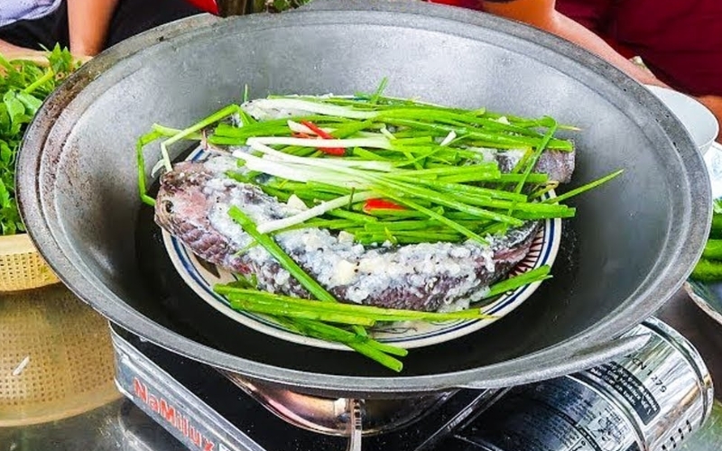 Cá hấp mẻ