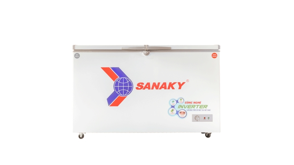Tủ đông của hãng Sanaky có thể tiết kiệm được lượng điện năng tiêu thụ hiệu quả và có thể giảm thiểu được một cách tối đa tiếng ồn của tủ đông