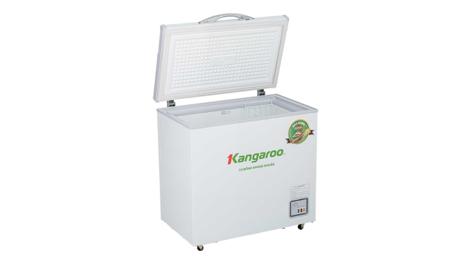 Sản phẩm này được thiết kế với 1 cửa đóng mở, với duy nhất 1 ngăn đông có dung tích để sử dụng lên đến 140 lít