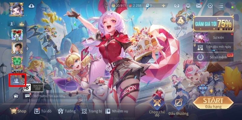 Setlove Liên Quân hình 4