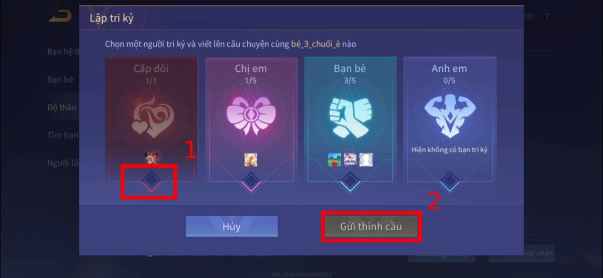 Setlove Liên Quân hình 6