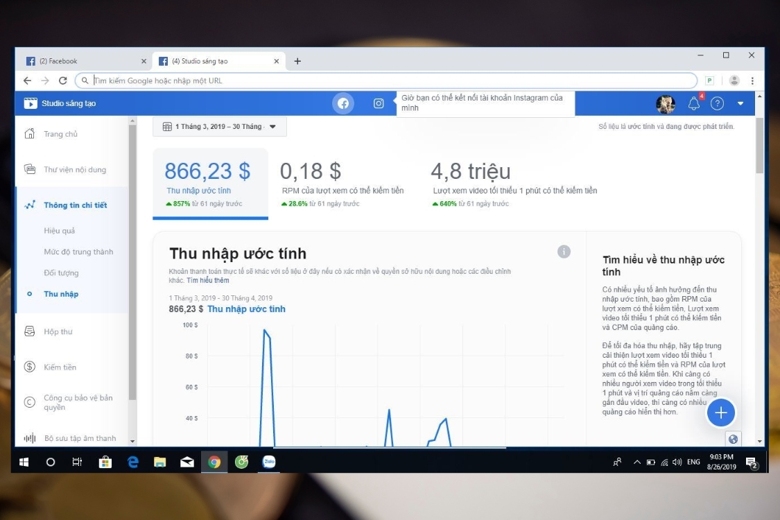 đăng ký kiếm tiền trên Ad Breaks