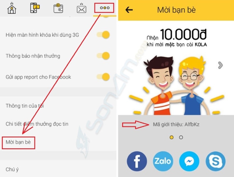 App đọc báo kiếm tiền hình 6