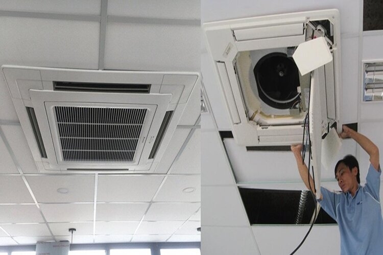 Tầm quan trọng của việc vệ sinh định kỳ máy lạnh âm trần nối ống gió