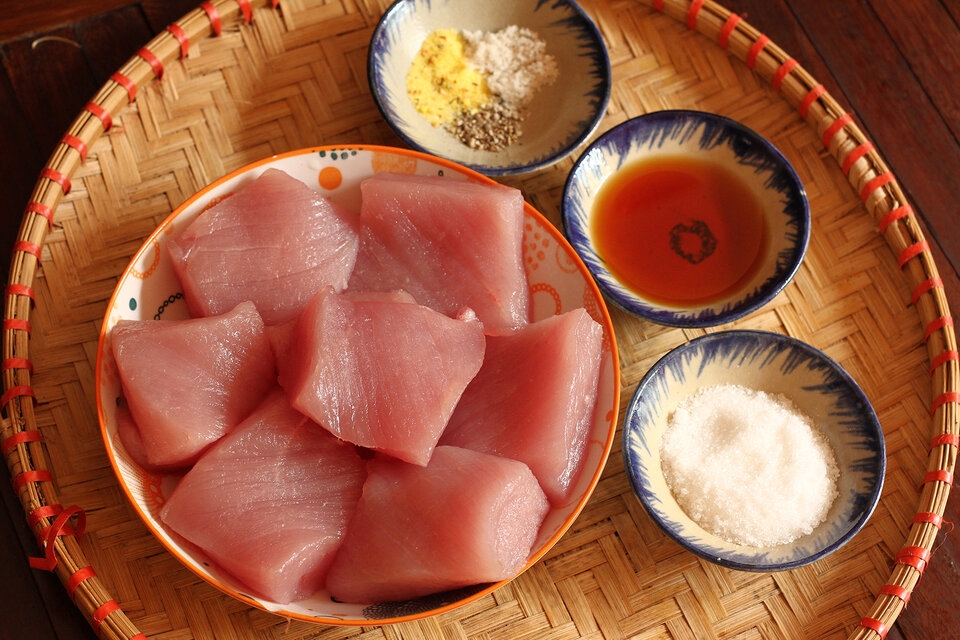 Ướp thịt là cách làm chà bông đúng