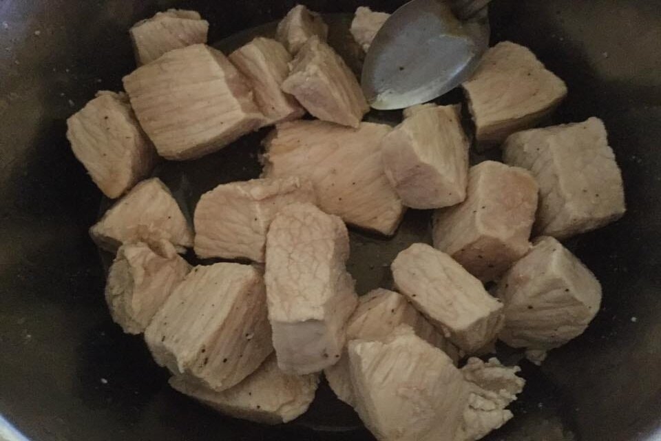 Có cách làm chà bông khác là rang thịt