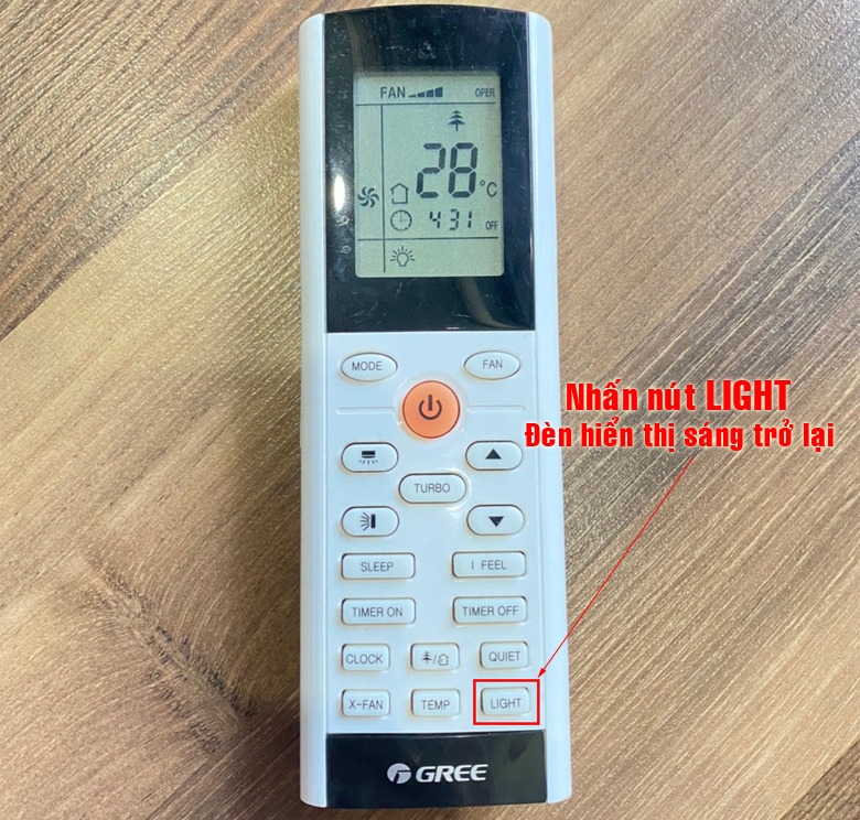 cách hẹn giờ điều hòa gree