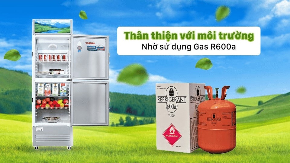 Có sử dụng gas R600A