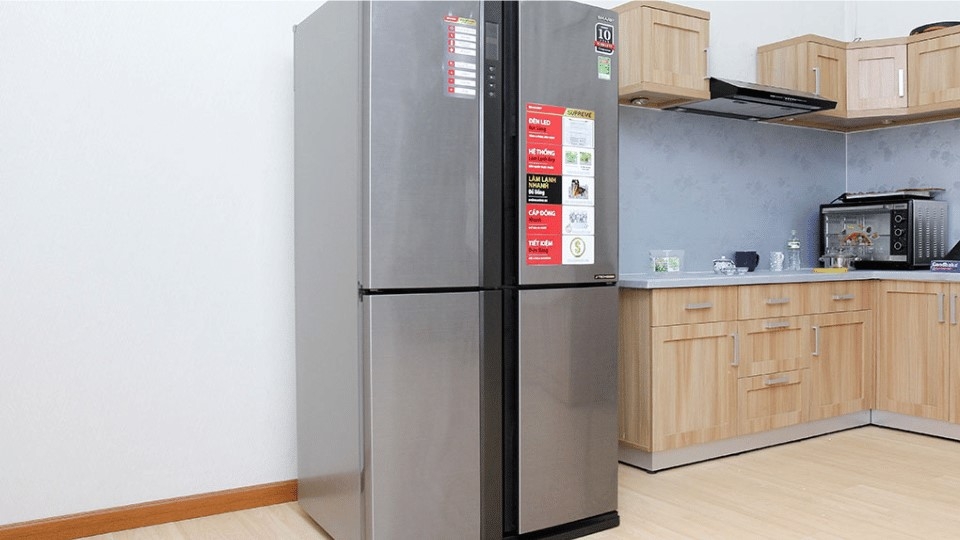 Tủ lạnh Sharp Inverter 556 lít SJ-FX630V-ST