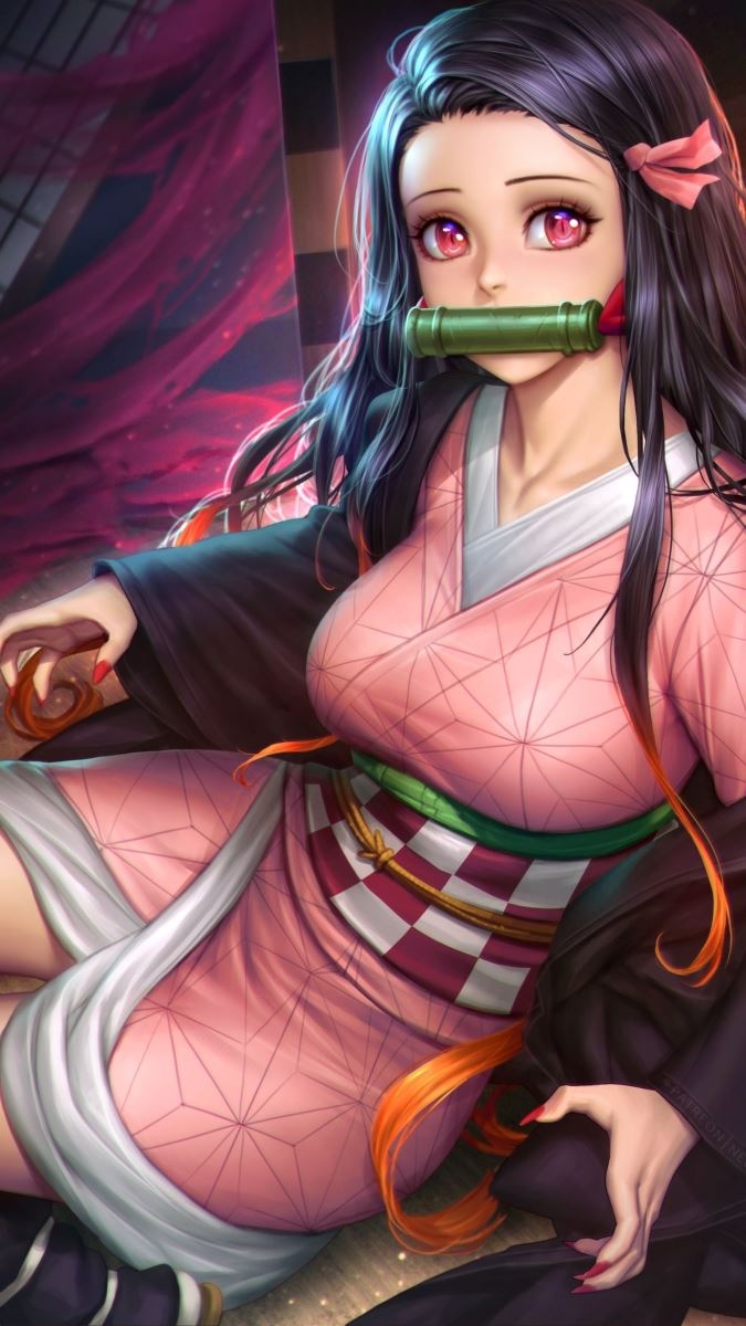 hình nền thanh gươm diệt quỷ 9