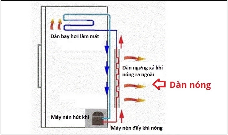 tủ lạnh không nóng 2 bên - Ảnh 1