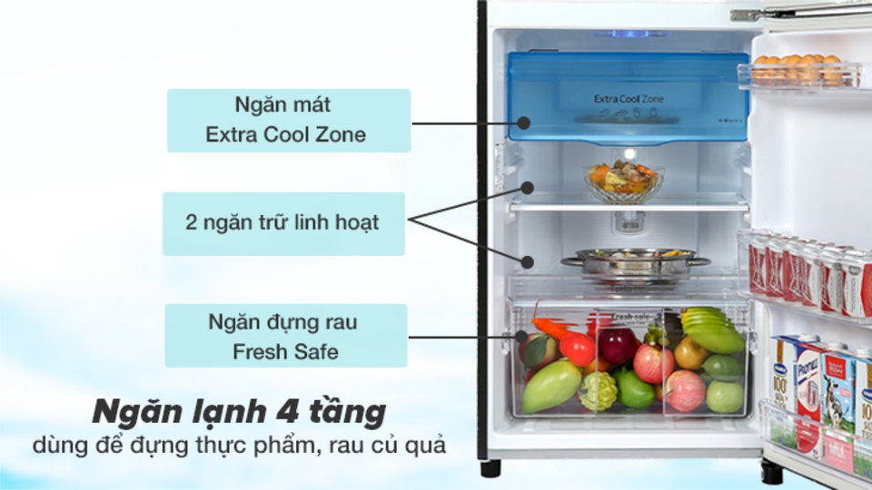 Khả năng bảo quản thực phẩm và làm lạnh hiệu quả 