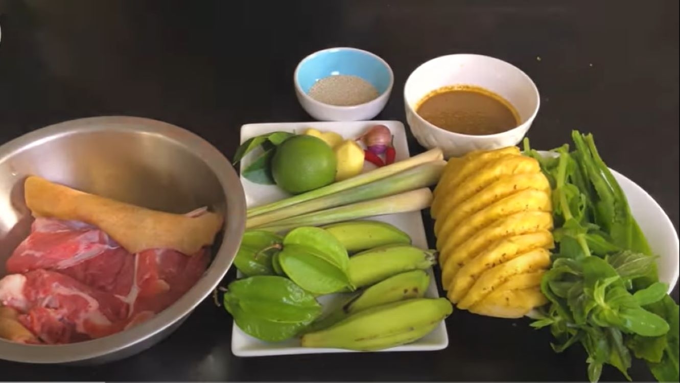 Chuẩn bị nguyên liệu