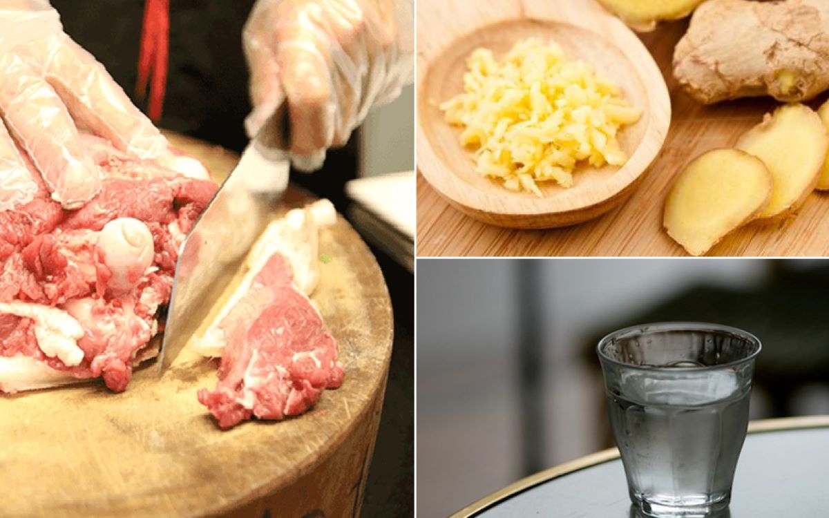 Sơ chế thịt dê