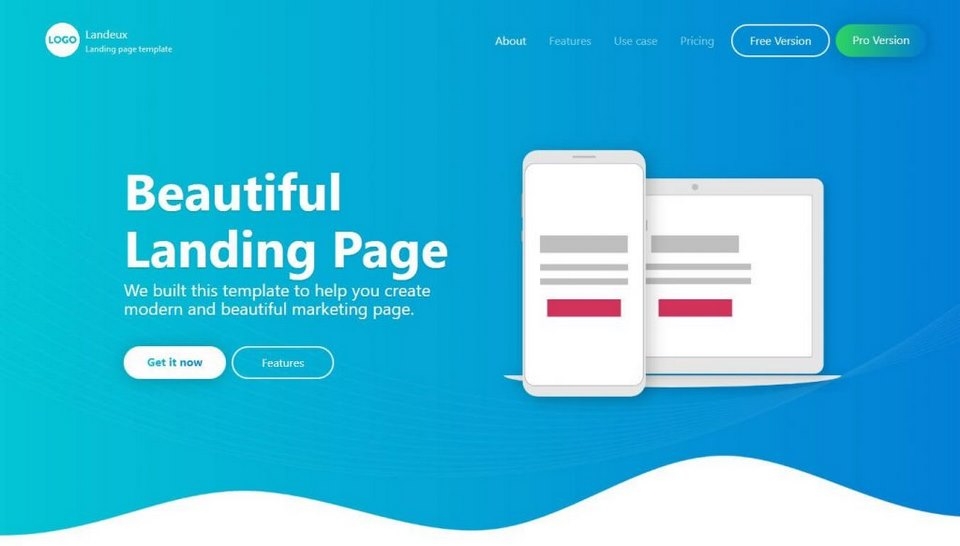 Các mẫu Landing Page chuyển đổi rất đặc sắc