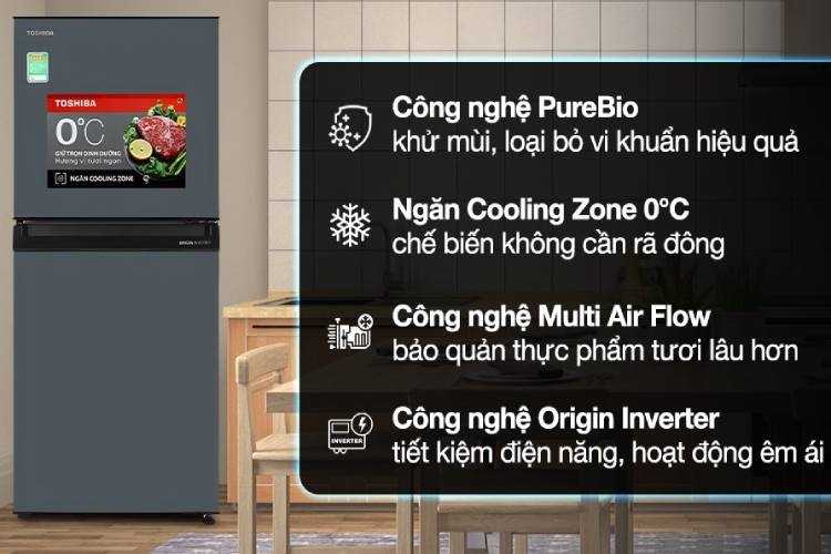 Top những tủ lạnh Toshiba bán chạy nhất năm 2023 - 1