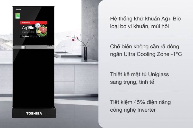 Top những tủ lạnh Toshiba bán chạy nhất năm 2023 - 2