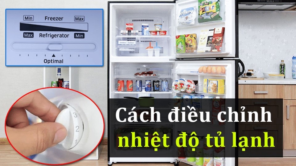 Nhiệt độ nào phù hợp cho tủ lạnh