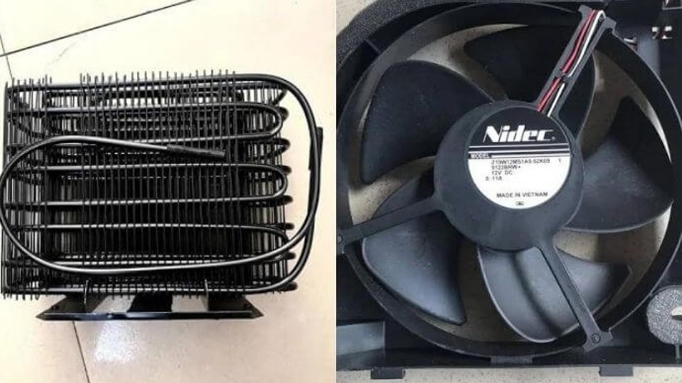 Cấu tạo của dàn nóng