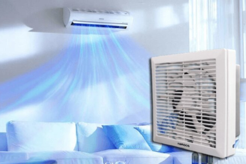 Hướng dẫn cách sử dụng kết hợp điều hòa và quạt thông gió