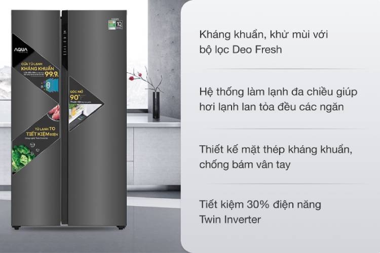 Top những mẫu tủ lạnh Side By Side tốt nhất 2023 - 2
