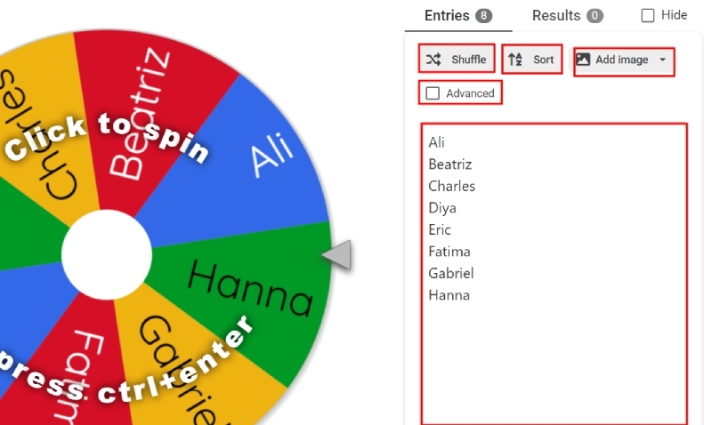 Tự tạo vòng quay may mắn trên website hình 2