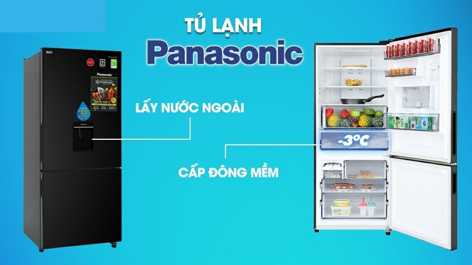 Lần đầu tiên tủ lạnh Panasonic diệt khuẩn 99.99% toàn ngăn mát