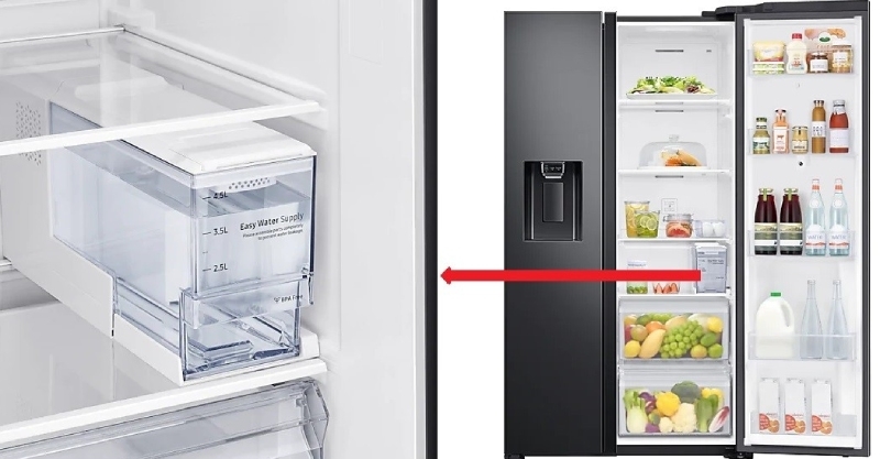 Tủ lạnh Samsung Family Hub không lấy đá tự động hình 3