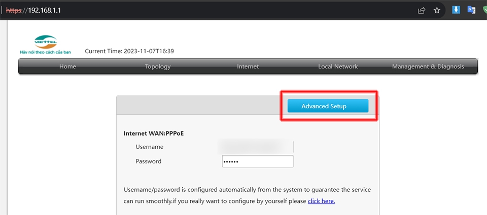 thiết lập nhiều modem WiFi dùng chung 1 line nhà mạng 6