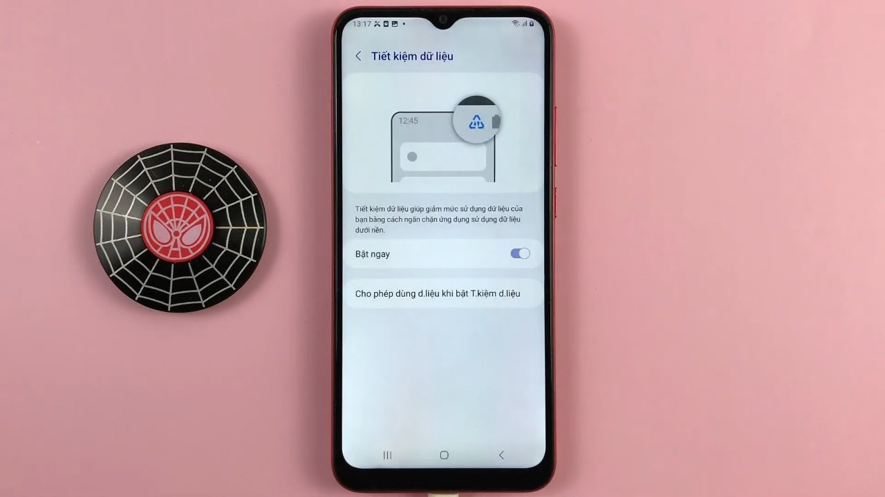 cách tắt tiết kiệm dữ liệu 01