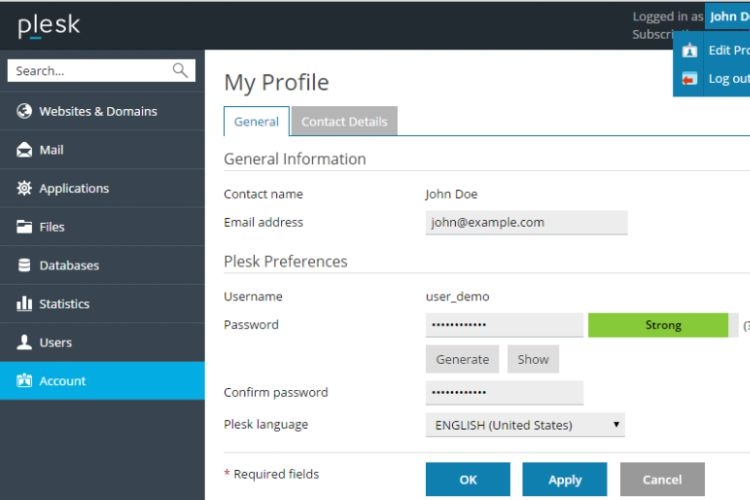 Hướng dẫn cơ bản cách sử dụng Plesk&nbsp;3