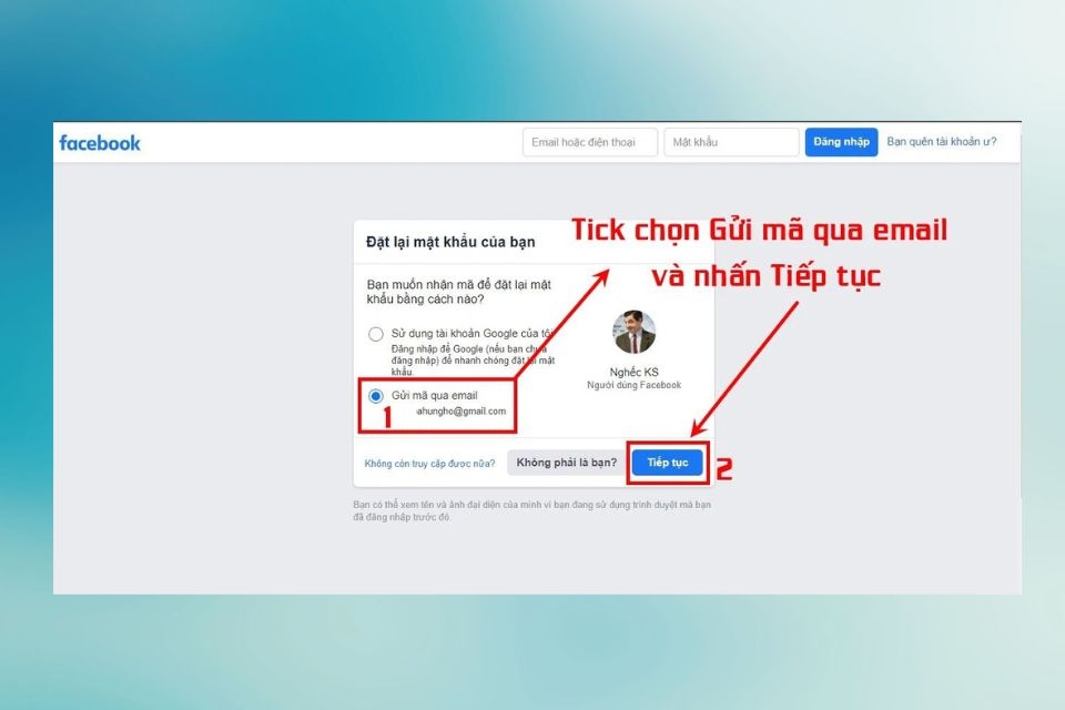 Cách lấy lại tài khoản Facebook bị hack 15
