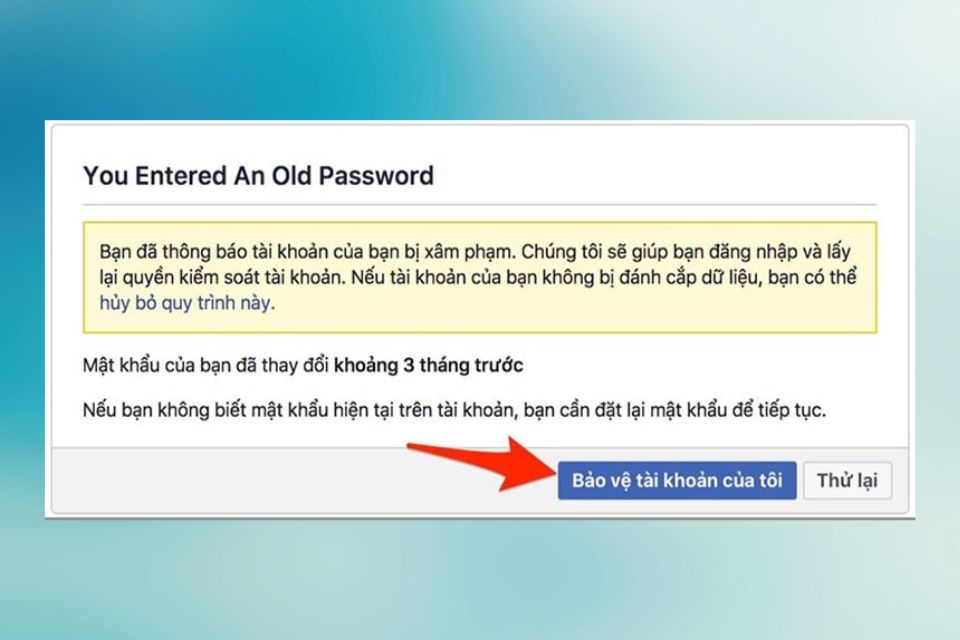 Cách lấy lại tài khoản Facebook bị hack 6
