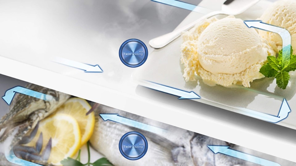 Làm lạnh nhanh, hạn chế lẫn mùi thực phẩm