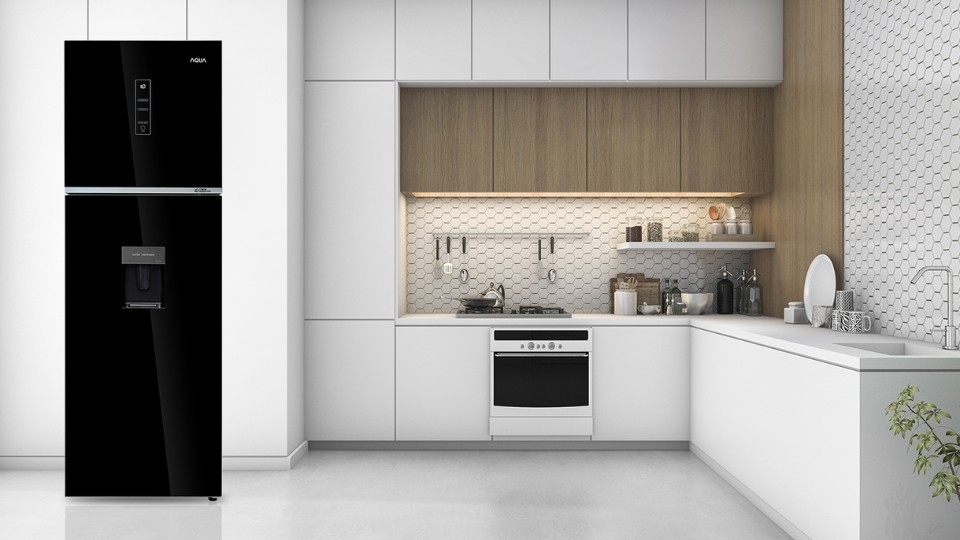 Tủ lạnh Aqua Inverter 549l Multi Door AQR