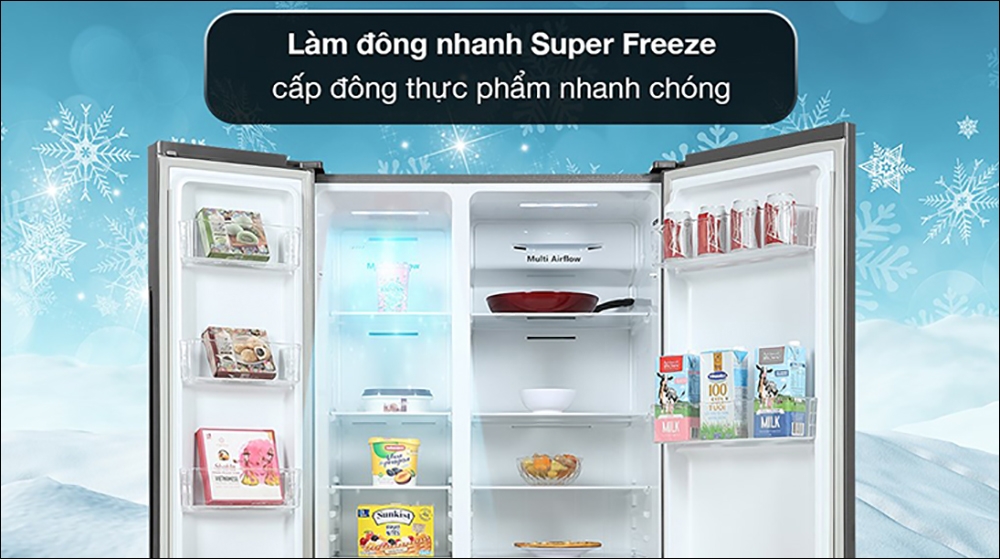 Chọn tủ có công nghệ làm đông nhanh