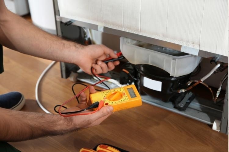 Phích cắm hoặc dây dẫn tủ lạnh bị hở