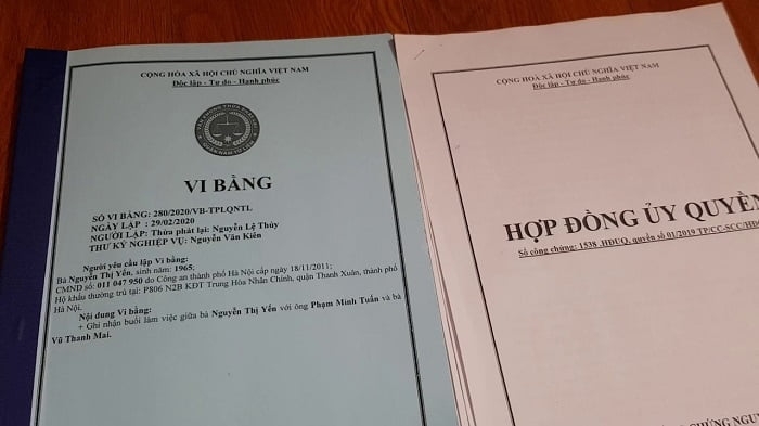 Thừa phát lại và thẩm quyền lập vi bằng