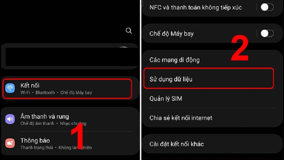 Làm mới ứng dụng nền