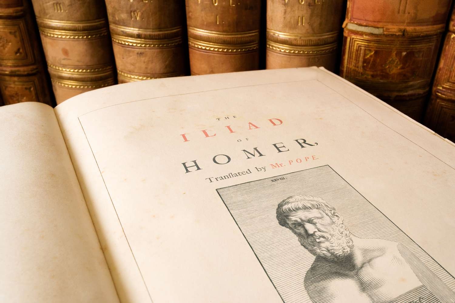 Nhà thơ Homer, người được cho là đã cameo trong tác phẩm Iliad của mình